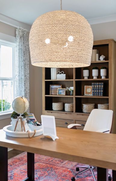 Furnished interior in a model home at Holding Village in Wake Forest (Image 8). Furnished interior in a model home at Holding Village in Wake Forest (Image 8).