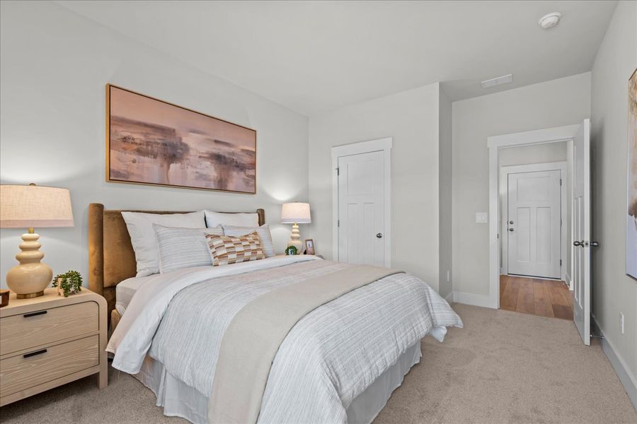 Furnished interior in a model home at Ashby Woods in Boiling Springs (Image 15).