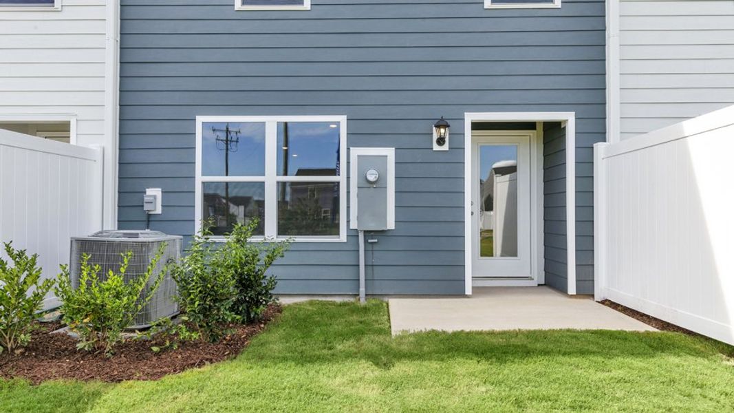 Front exterior of a home in the The Townes at Belle Grove community, located in Wendell, NC (Image 16).