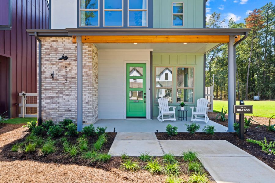 Exterior details of a home in Two Step Farm, Montgomery (Image 5).