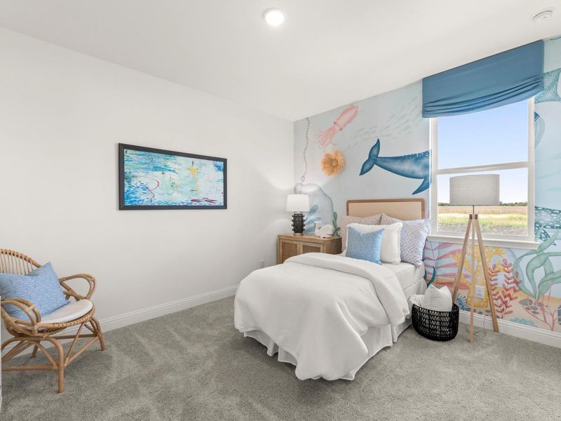 Furnished interior in a model home at Meadow Ridge Estates in Josephine (Image 15). Furnished interior in a model home at Meadow Ridge Estates in Josephine (Image 15).