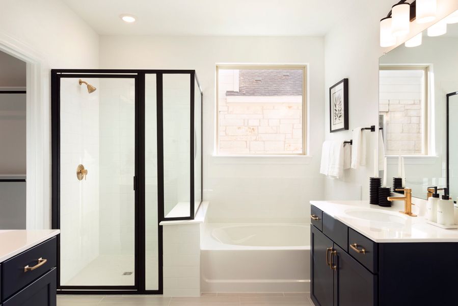 Bright Primary Bathroom