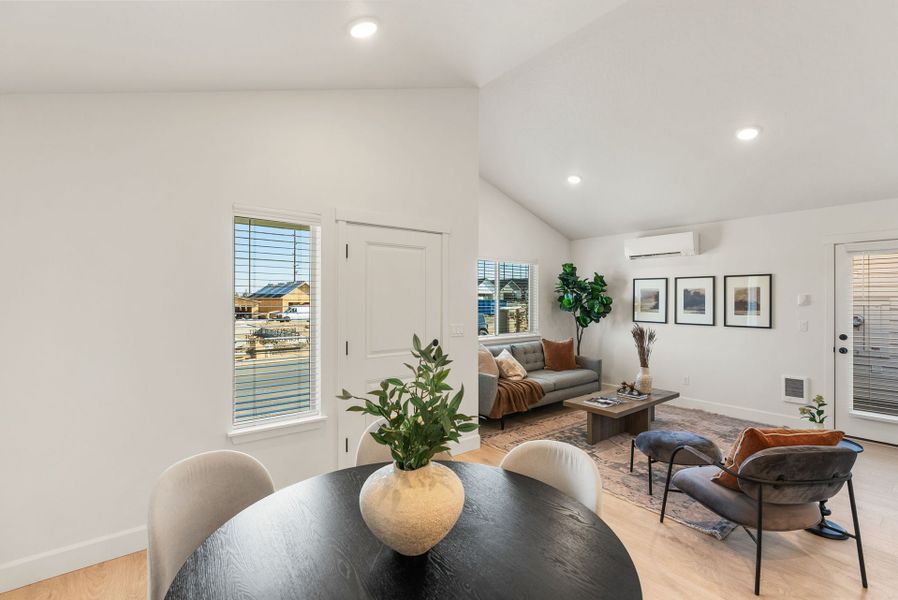 Furnished interior in a model home at Feather Ridge in Redmond (Image 30). Furnished interior in a model home at Feather Ridge in Redmond (Image 30).