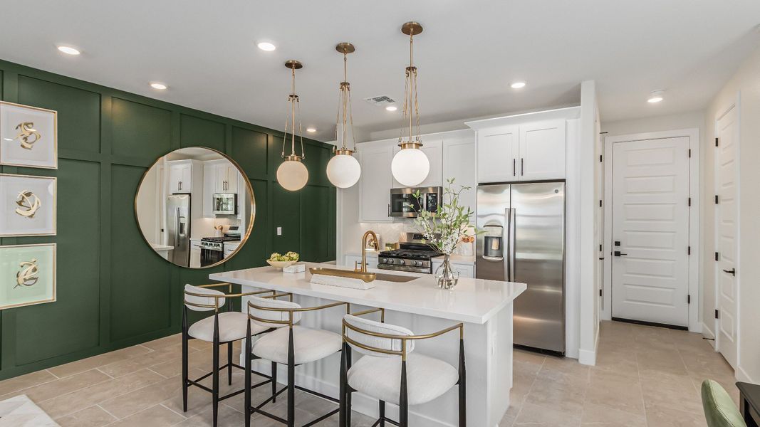 Furnished interior in a model home at Surprise City Center in Surprise (Image 5).