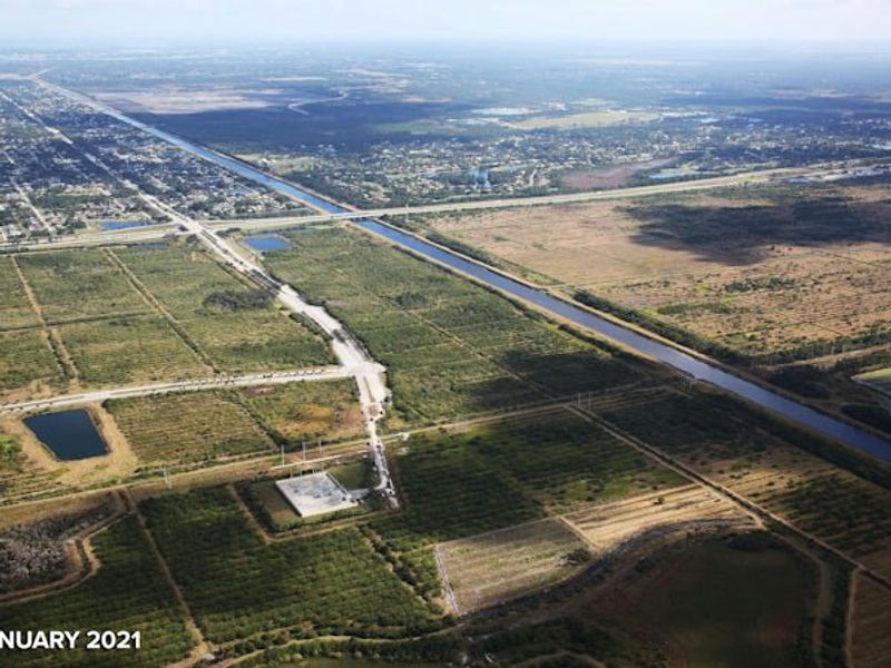 Site preparation and early development at BELTERRA in Port St. Lucie, FL (Image 133).