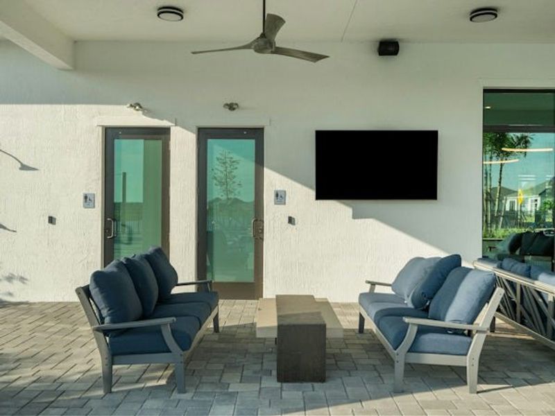 Exterior details of a home in BELTERRA, Port St. Lucie (Image 8).