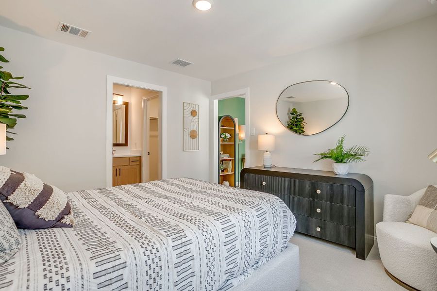 Furnished interior in a model home at Creekside in Royse City (Image 48).