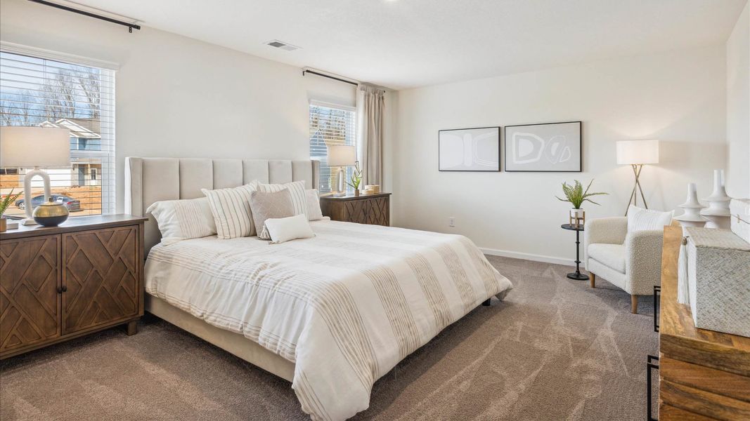 Furnished interior in a model home at Fieldcrest Acres in Blountville (Image 16).