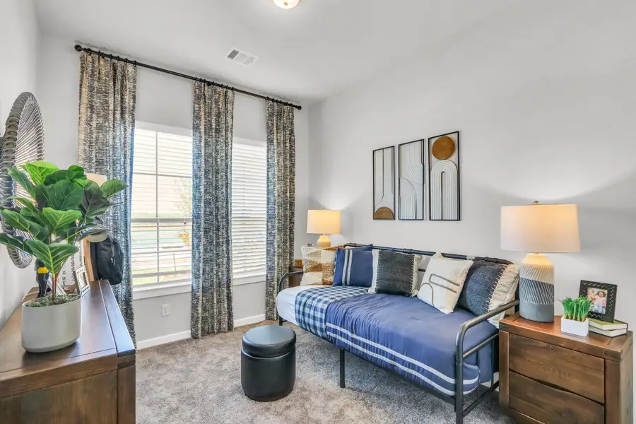 Furnished interior in a model home at Lago Mar  50'  &  55' in Texas City (Image 3).