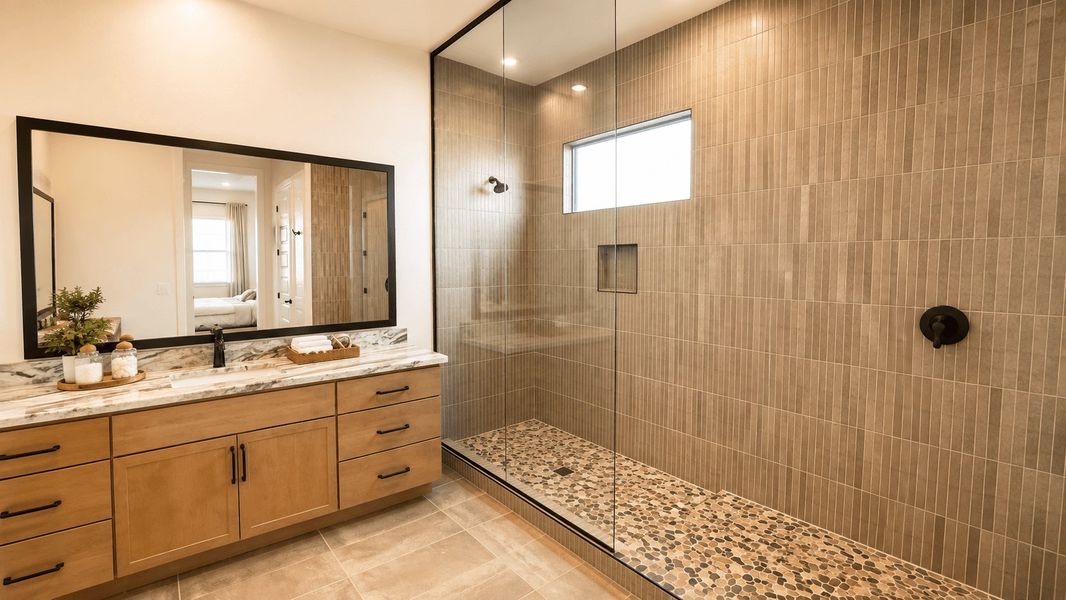Furnished interior in a model home at Alta Vida at Westpark in Buckeye (Image 9).