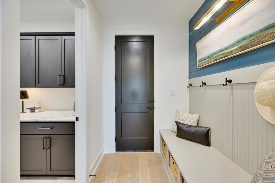Furnished interior in a model home at Leander Estates in Leander (Image 37).