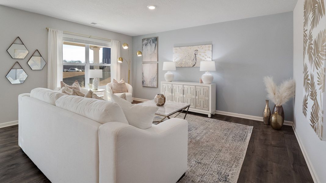 Furnished interior in a model home at Jackson Creek in Jackson (Image 19). Furnished interior in a model home at Jackson Creek in Jackson (Image 19).