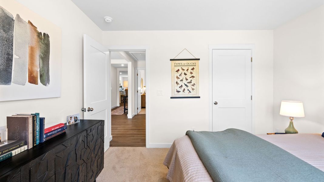 Furnished interior in a model home at Bayview at Harbor Crest in Ooltewah (Image 7).