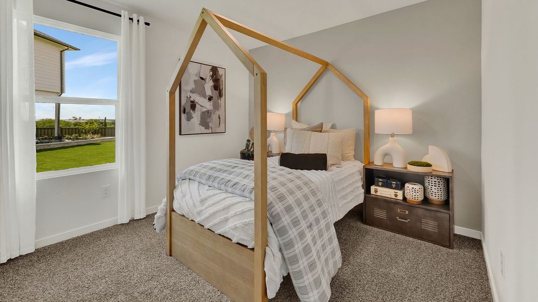 Furnished interior in a model home at Mayfair in New Braunfels (Image 42).
