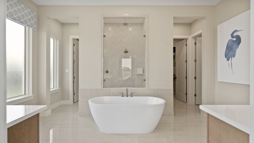 Furnished interior in a model home at Reserve at Berry Bay 60' in Wimauma (Image 12). Furnished interior in a model home at Reserve at Berry Bay 60' in Wimauma (Image 12).
