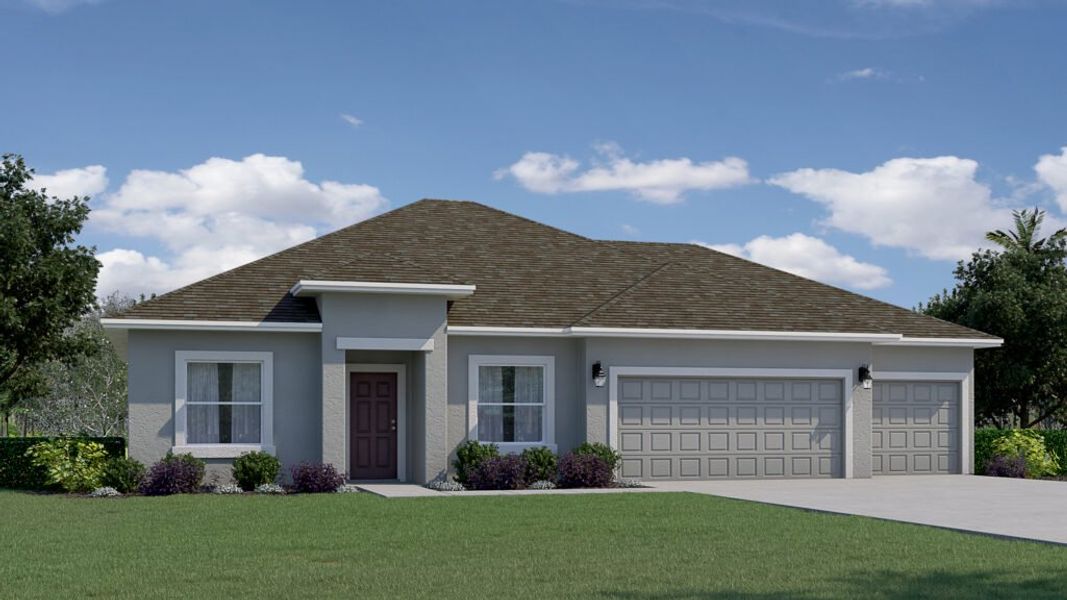 Front exterior of a home in the Sebastian Highlands community, located in Sebastian, FL (Image 8).