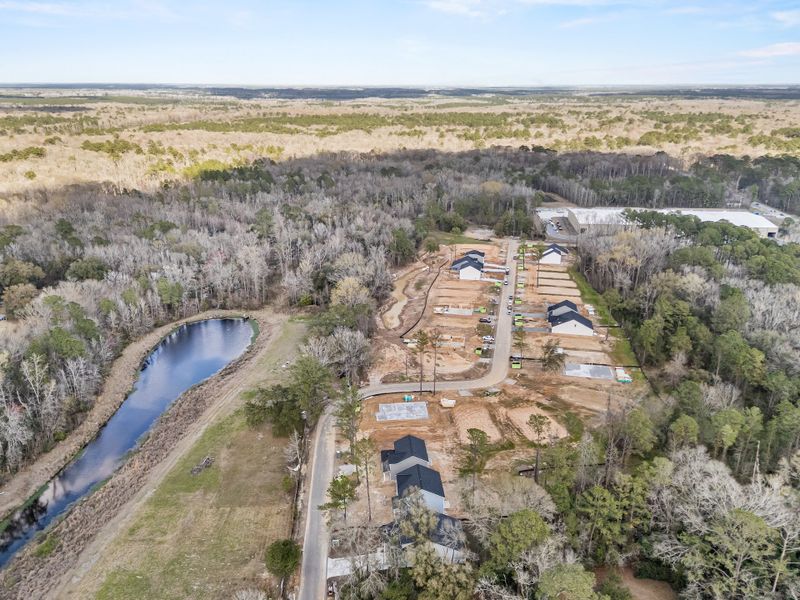 Site preparation and early development at Pine Street in Yemassee, SC (Image 35).
