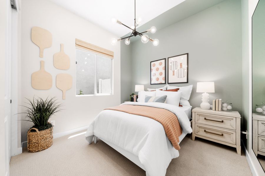 Bedroom 3 | Gemini Model Home | Rialta | New homes in Mesa, Arizona | Landsea Homes