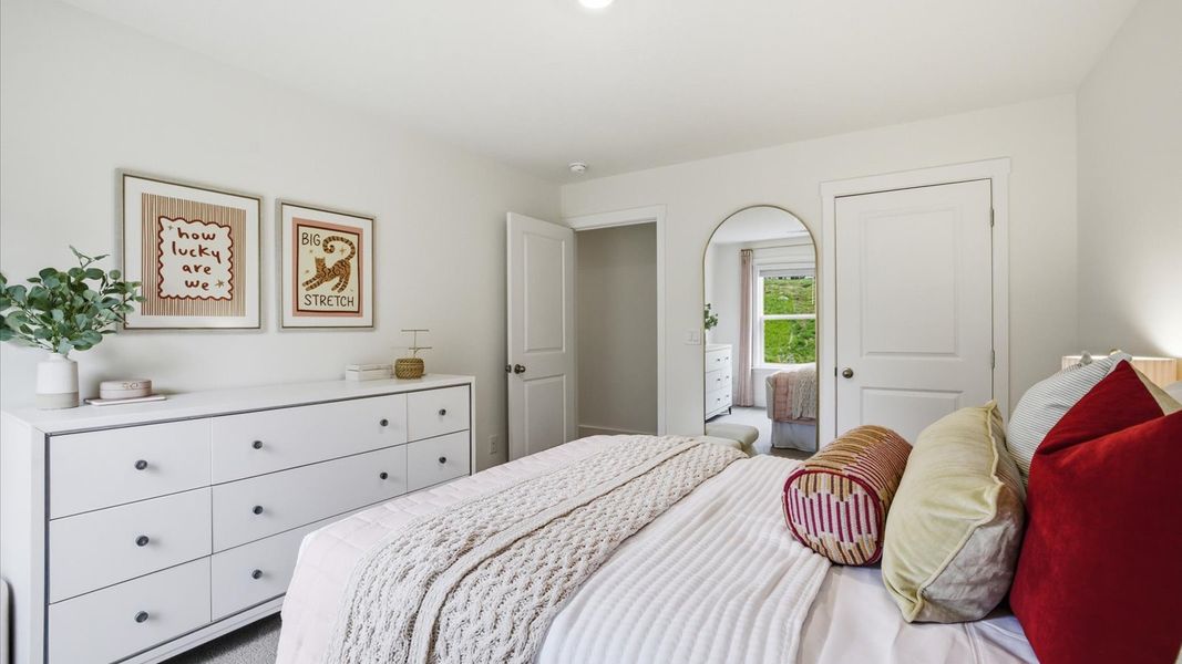 Furnished interior in a model home at Catlett Cove in Knoxville (Image 30).