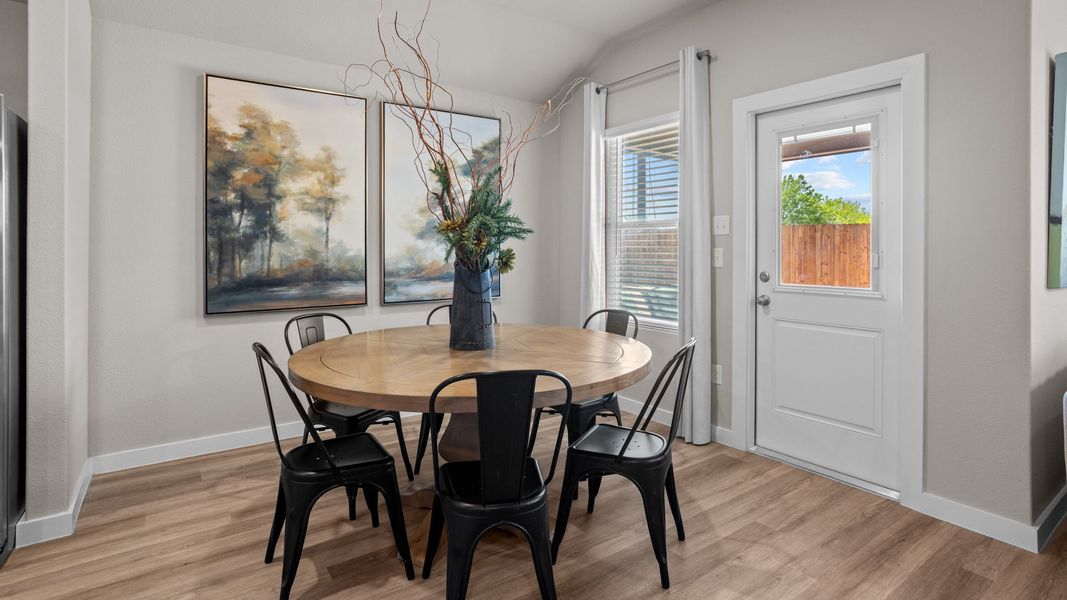 Furnished interior in a model home at Hampton Hills in Abilene (Image 9).
