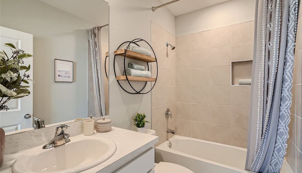 Furnished interior in a model home at Palm Cay in Florida City (Image 15).