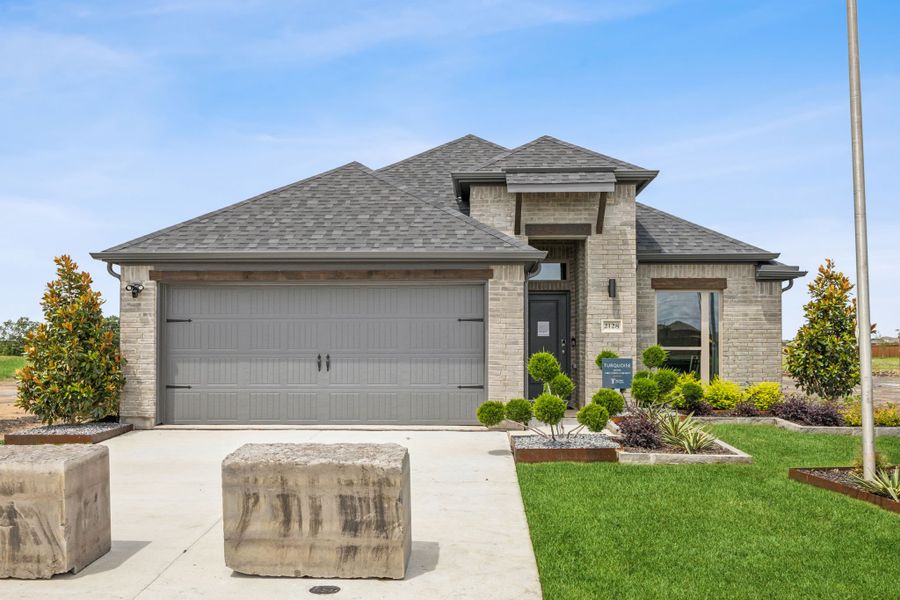 Stonehaven Turquoise Model Home in Seagoville by Trophy Signature Homes