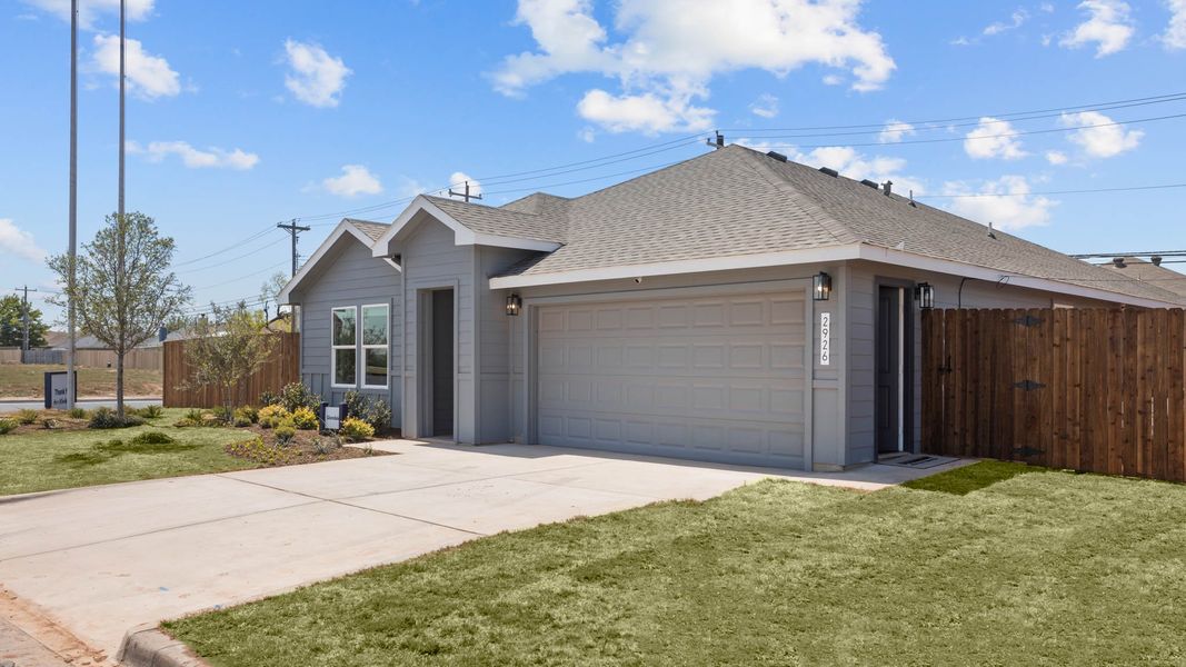 Front exterior of a home in the Hampton Hills community, located in Abilene, TX (Image 10).