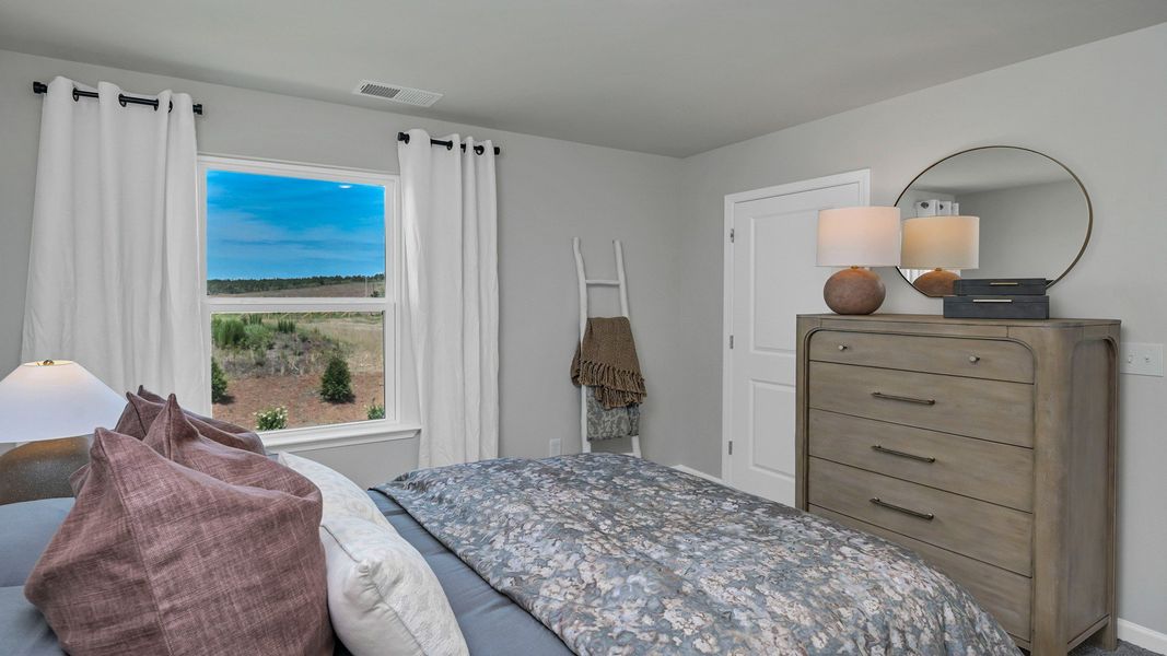 Furnished interior in a model home at Ferry Grove in Lexington (Image 36).