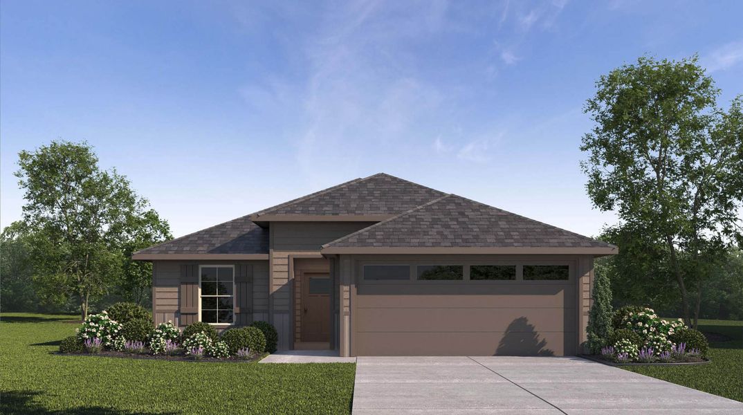 Front exterior of a home in the Waldron Estates community, located in Corpus Christi, TX (Image 3).