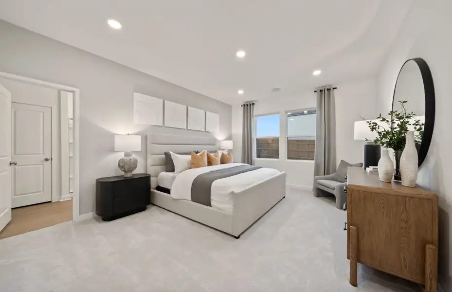 Spacious Primary Bedroom