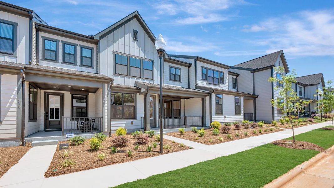 Front exterior of a home in the Seven Oaks community, located in Belmont, NC (Image 2). Front exterior of a home in the Seven Oaks community, located in Belmont, NC (Image 2).