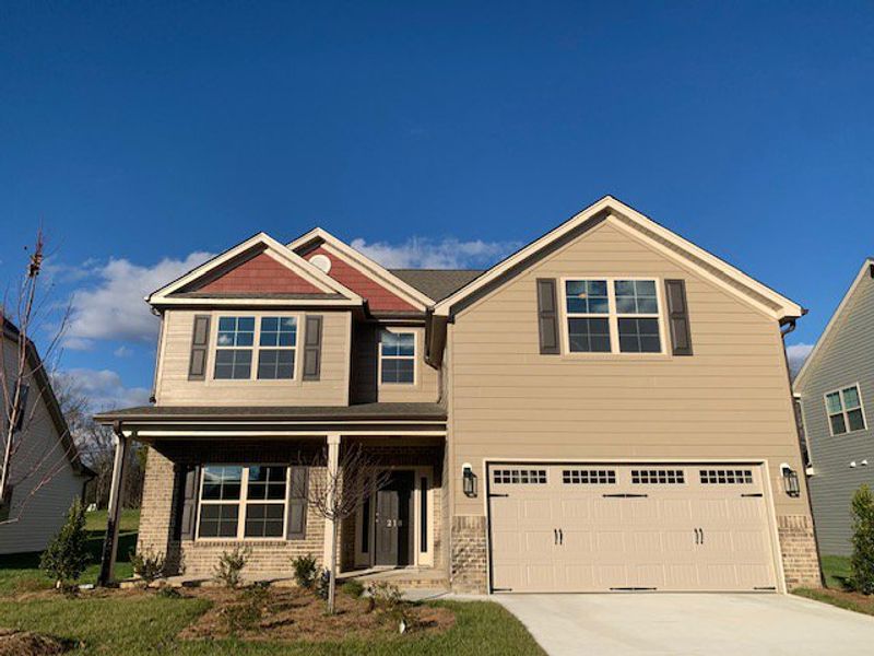 Front exterior of a home in the Royal Pines community, located in Trinity, NC (Image 18).
