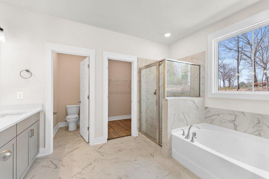 Furnished interior in a model home at Double Springs in Taylors (Image 89). Furnished interior in a model home at Double Springs in Taylors (Image 89).