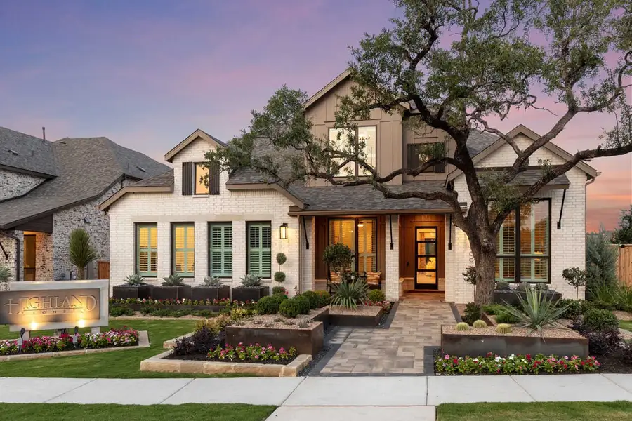 Front exterior of a home in the Parkside On The River: 60ft. lots community, located in Georgetown, TX (Image 1). Front exterior of a home in the Parkside On The River: 60ft. lots community, located in Georgetown, TX (Image 1).