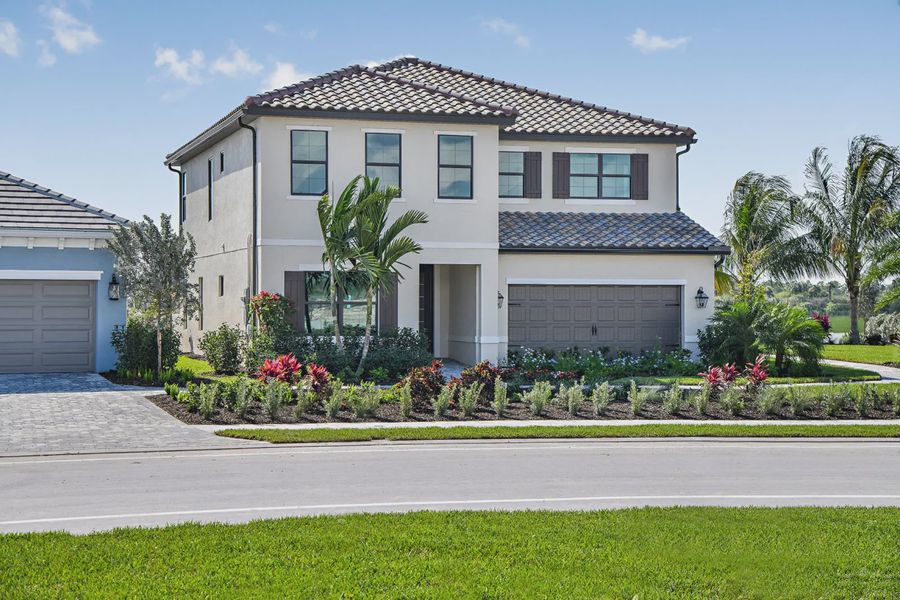Front exterior of a home in the SkySail community, located in Naples, FL (Image 5). Front exterior of a home in the SkySail community, located in Naples, FL (Image 5).