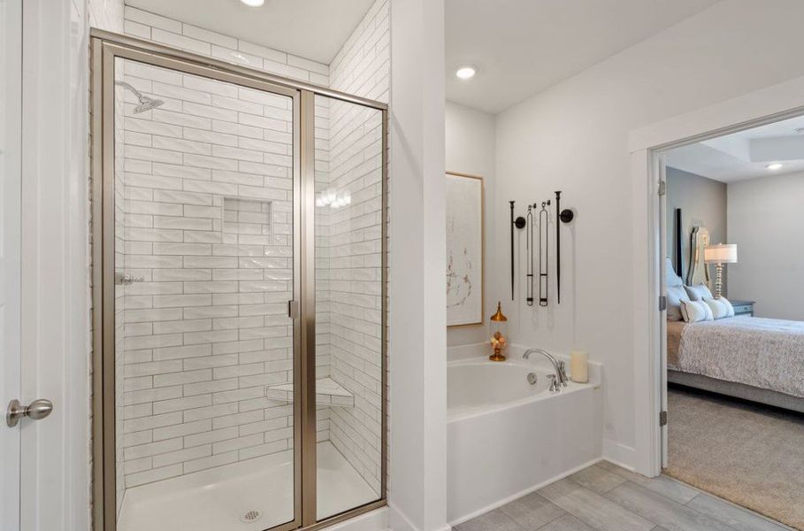 Furnished interior in a model home at Brewer Point in Murfreesboro (Image 14). Furnished interior in a model home at Brewer Point in Murfreesboro (Image 14).