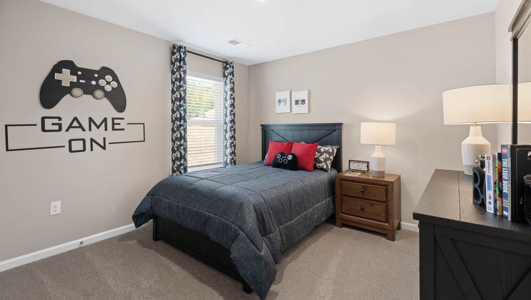 Furnished interior in a model home at Cloverdale Hills in Piedmont (Image 25).