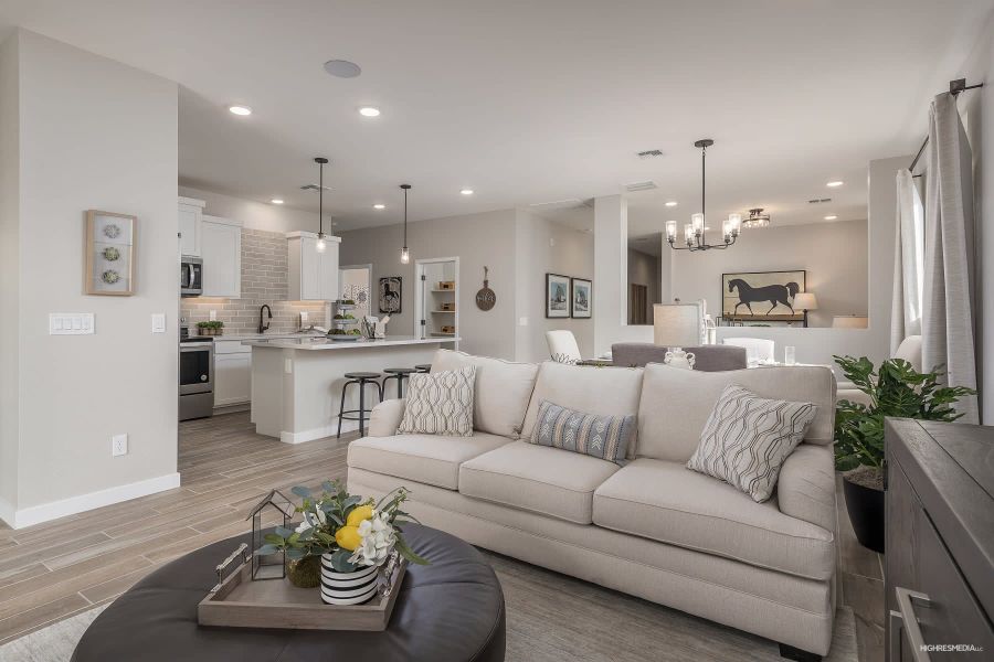 Great Kitchen Dining Study Room - Sabino at Sunset Farms in Tolleson, Arizona | Landsea Homes