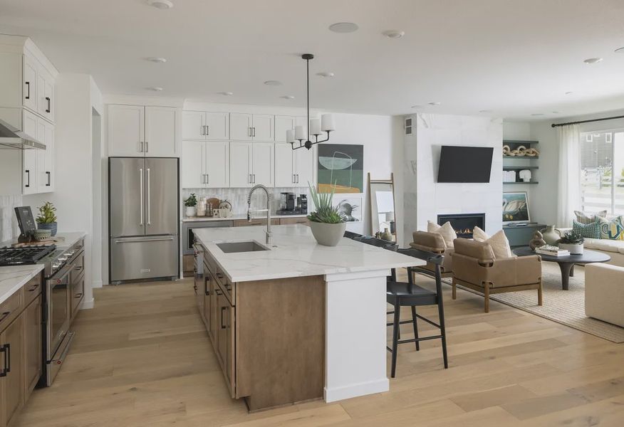 Brooklyn Model Kitchen + Great Room - 5 of 11