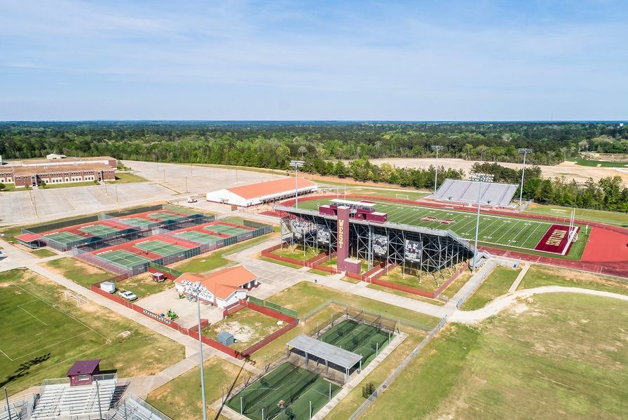 Magnolia Aerial Magnolia West High School Athletics
