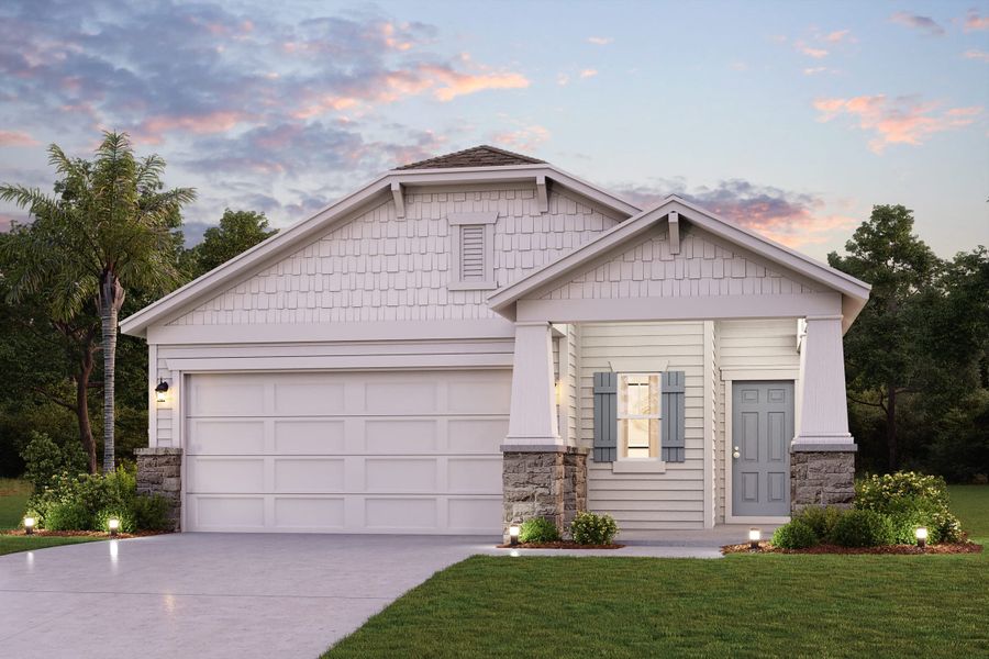 Captiva Floor Plan Elevation A at Concourse Crossing by Century Communities