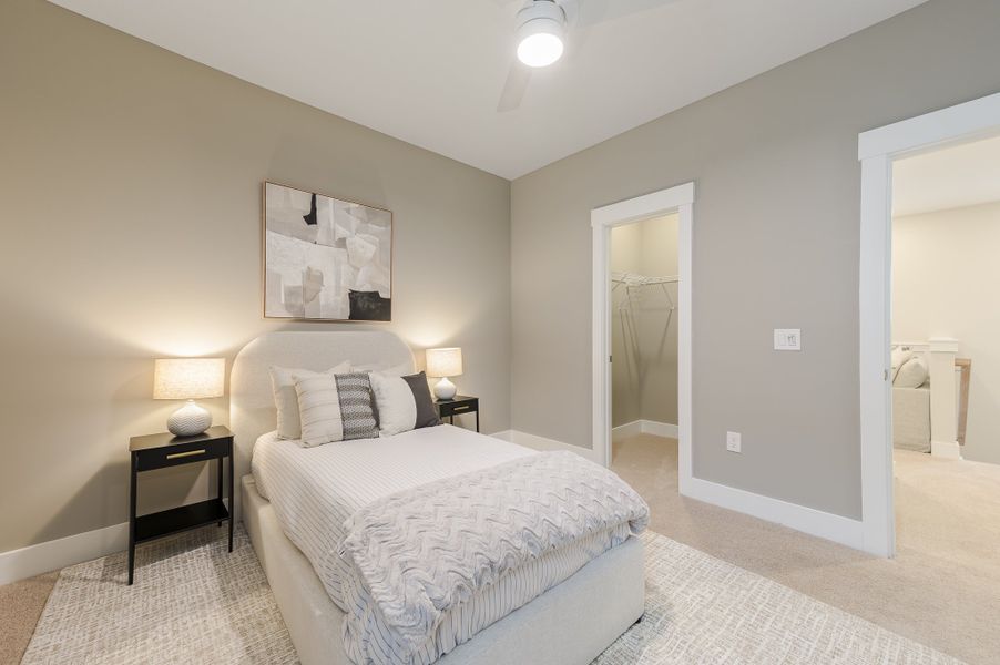 Furnished interior in a model home at Founder's Park in Summerville (Image 26).