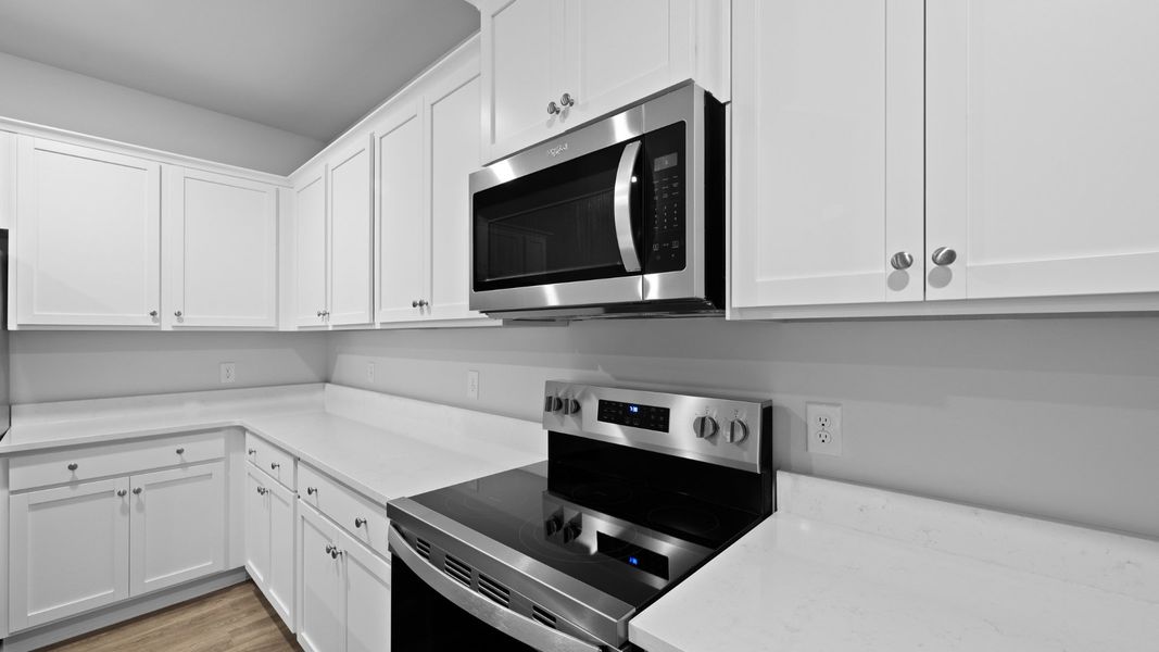 Furnished interior in a model home at Garbon Fields in Summerville (Image 12).