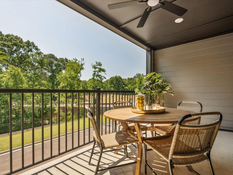 Exterior details of a home in Old Town Village, Waxhaw (Image 4).