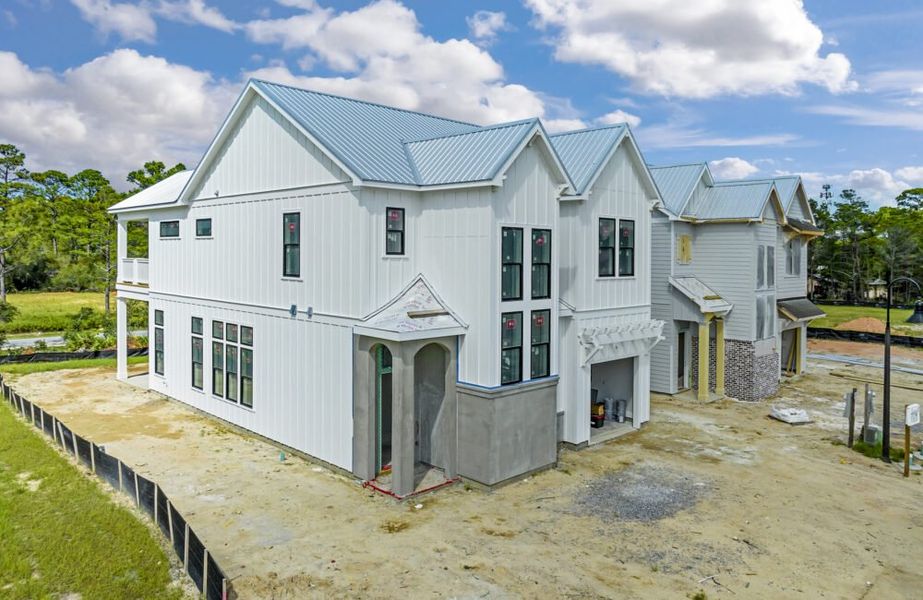 Front exterior of a home in the Pearl Place community, located in Santa Rosa Beach, FL (Image 2).