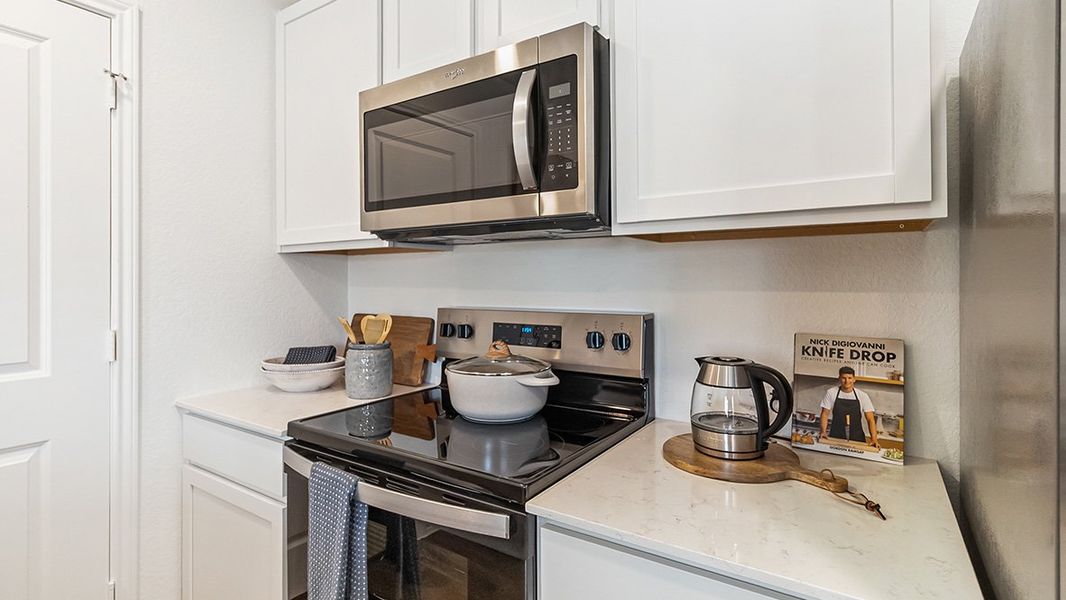 Furnished interior in a model home at Sonora in San Antonio (Image 12).