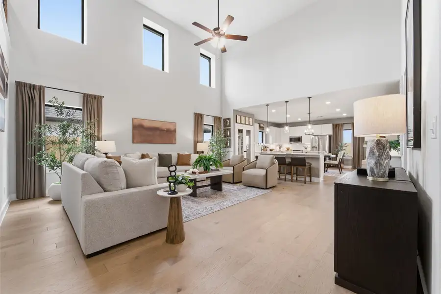 Furnished interior in a model home at Sierra Vista in Rosharon (Image 10). Furnished interior in a model home at Sierra Vista in Rosharon (Image 10).