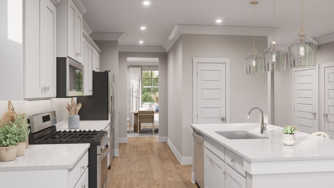 Furnished interior in a model home at Rivers Reach in Yemassee (Image 26). Furnished interior in a model home at Rivers Reach in Yemassee (Image 26).