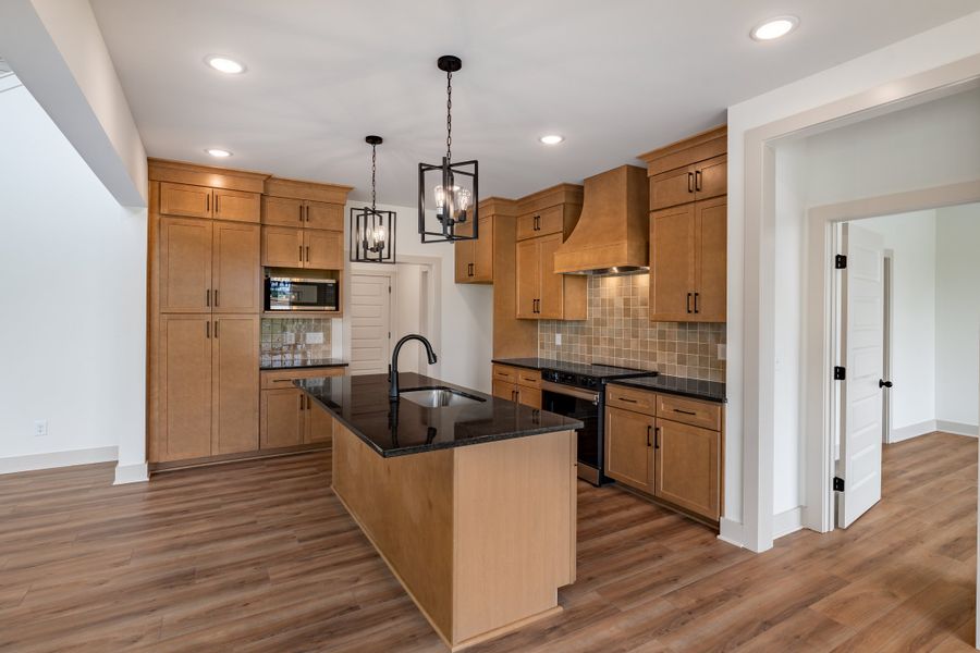Furnished interior in a model home at Judah Hills in Cross Plains (Image 3).
