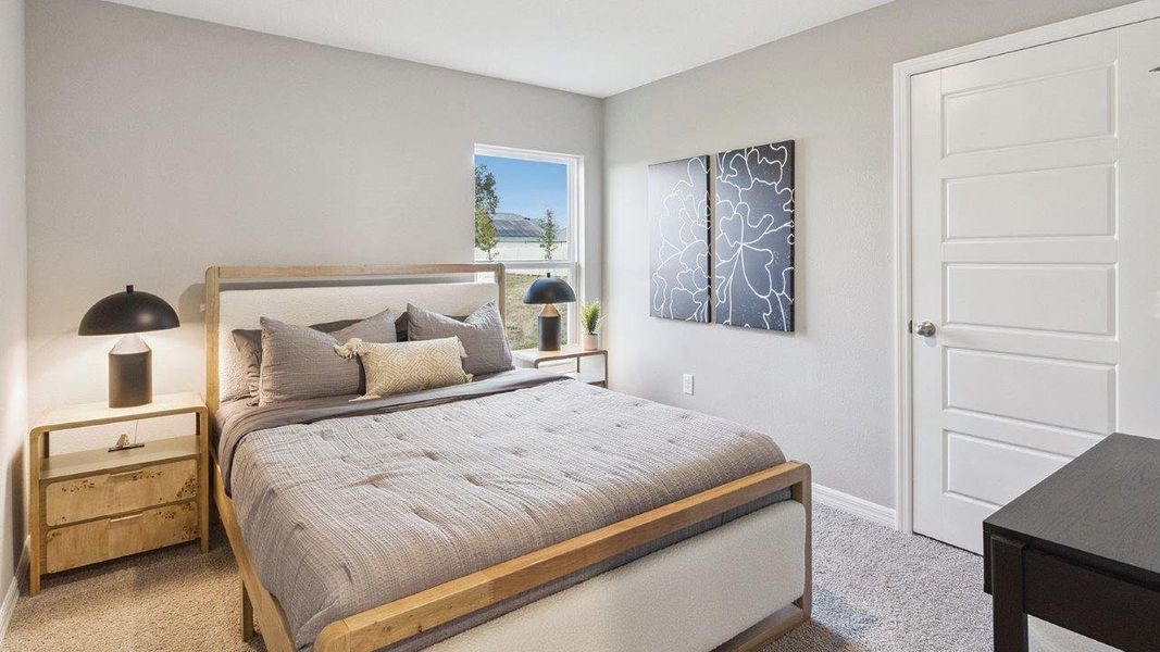 Furnished interior in a model home at Leoma's Landing in Lake Wales (Image 13).